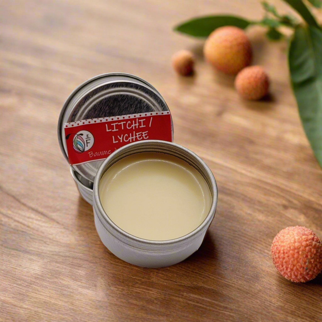 Litchi| Baume à lèvres gourmand